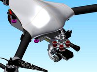 Gimbal for Mobius Action Cam with rotation Axis by Sternes