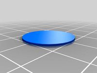Helper Disk Small by Fargo3DPrinting