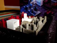 The Cube: A Cathedral Game Piece by benblur4