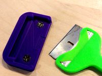 Razor Scraper Cover - With Screw Holes by AdanA