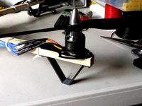 Quadcopter Landing Skid/Gear X525 by frederickrelyea