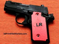 Sig P238 Grips by latigerlilly