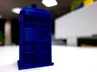 TARDIS Police Box (hollow interior) by beepboopclick