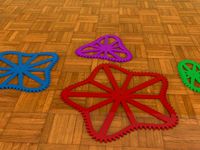 Great elliptical working gears! by Bastien