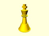 Chess Pieces by JMHS students by CyboticKnights