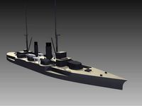 IJN Satsuma 1910 by JohnButtery