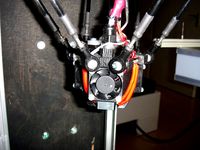 e3d Hotend tripple fan mount  by 4ndreas
