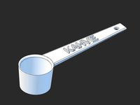 turkish coffee scoop by ta1dr