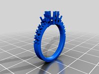 Multi Stone Ring by Mariblueruby