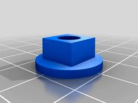 SumoBot Servo Wheel Hub Adapter by makenai