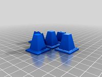 Dragon's Teeth Tank Traps and Landmines by onebitpixel