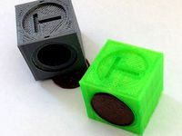 25mm penny & arch calibration cube by noordvyk