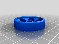 Rocket Car Snap-on Wheels by Smuk3D