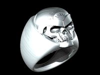 Skull Ring by Mvetto