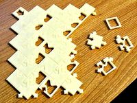 Rule 30 tile puzzle by pfh