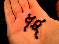 Dopamine & Seratonine Earrings by MasterD