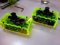 Game controller made with Arduino Uno by Aabo