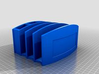 Curved Mail Caddy with Pencil Cup by austipedia