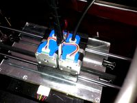 Replicator bracket with original 1/2" holes  by MoPrinter