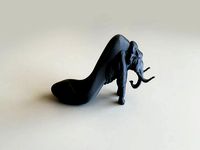 Mammoth High Heel Shoe by David_Mussaffi