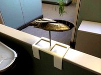 48mm cubicle wall mount for... spaceships? by HunterGreen