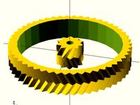 HerringBone gear pair by KarlCastleton