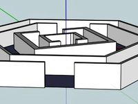 Hexagonal Rectangular Maze Thingamabobber by YouPoorTroll