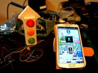 Open Source development - android traffic light by brianhomer