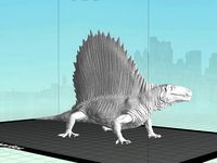 Dimetrodon model by ministerart