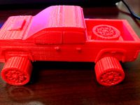 Truck with rollable wheels by holli_joi