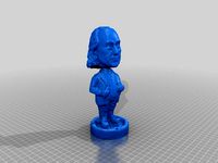 Ben Franklin Bobblehead by andrewbuie