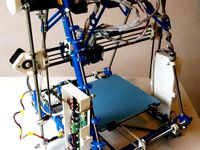 Mendel with increased printing height by Fons