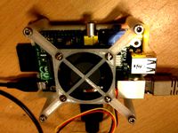 Raspberry Pi Fan-mount by NitroXpress
