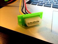 Standard Molex 4 Pin Connector Mount by rickadair