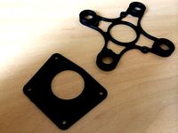 DJI Phantom 2 H3-3D Gimbal Spacer by markab