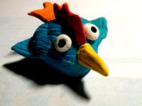 Clay Chicken by calli