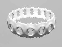 Subtle spiked bracelet or ring by PscL