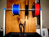 Multi-Spool / Multi-Size Spool Holder (Ver. 3) by notarat