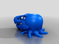 Cute T-Rex Says Hello by PhiloZuski