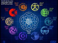 Original EPCOT Center emblems by WEDimagineer
