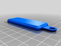 Keychain Template by cadaq