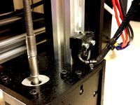 MakerFarm Prusa i3v Improved End Stop Switch Brackets by clough42