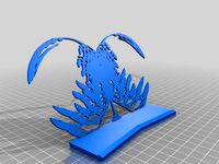 Ornate Bookstand (with folded book) by Supercockroach