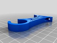 Curtain Rod Mount from (The $2 Curtain Rod System - IKEA STYLE) by benblur4