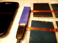 Solar Panel to USB converter case by cpedersen