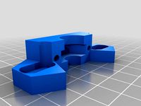 bowden coupling mounting plate by Jooxoe3i