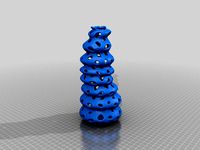 Voronoi Form Vase 2 by David_Mussaffi