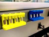 Magnetic 1.5 mL tube rack/stand for IPs, etc. by j4ke