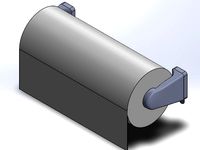 Strong, Non-Intrusive Paper Towel Holder  by Rohn