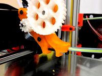 RepRap Pro Ormerod Spring-loaded extruder by MasonStonehenge